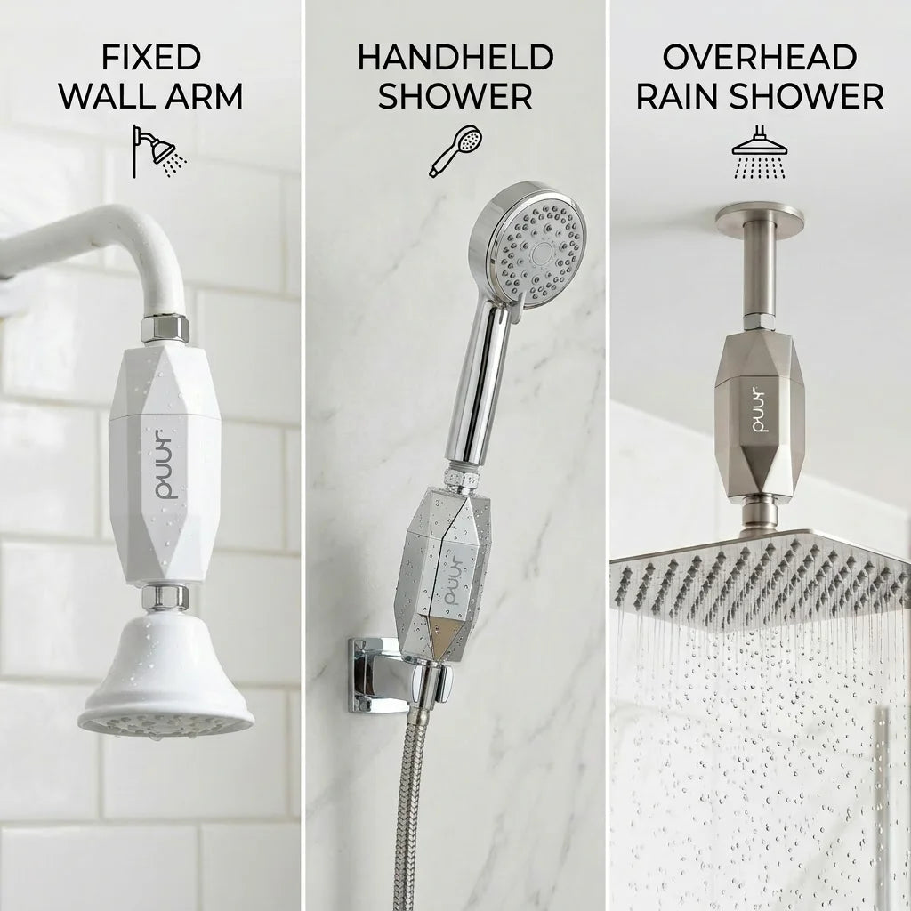 Puur - Luxe Inline Shower Filter 30% OFF